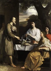Abraham Entertains the Three Angels